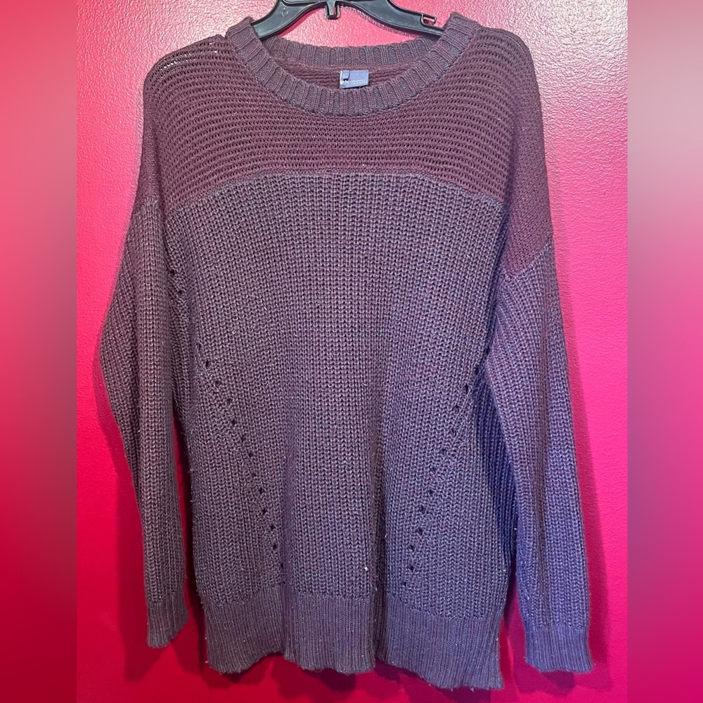 Burgundy/Purple Sweater